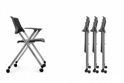 時尚折疊培訓椅