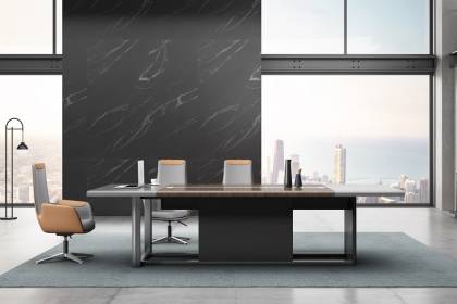 現代高端實木油漆會議臺ML-GZ2204