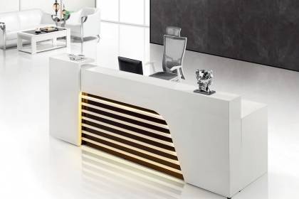 現代時尚烤漆前臺