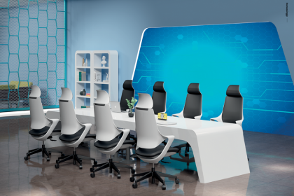 時尚烤漆會議臺