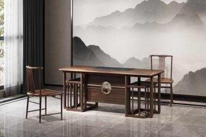 高檔現代新中式茶臺