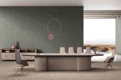 現代實木油漆會議臺 ML-GZ2227