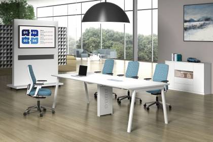 現代板式會議桌