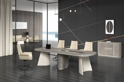 現代高端實木會議桌