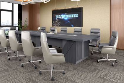 現代時尚板式會議臺