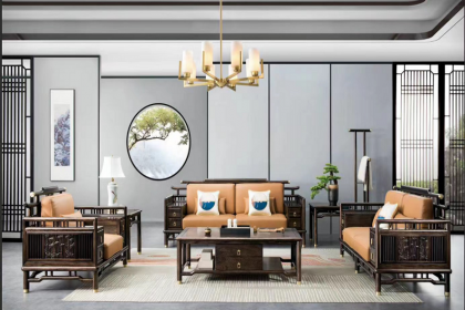 實木高端新中式沙發(fā)